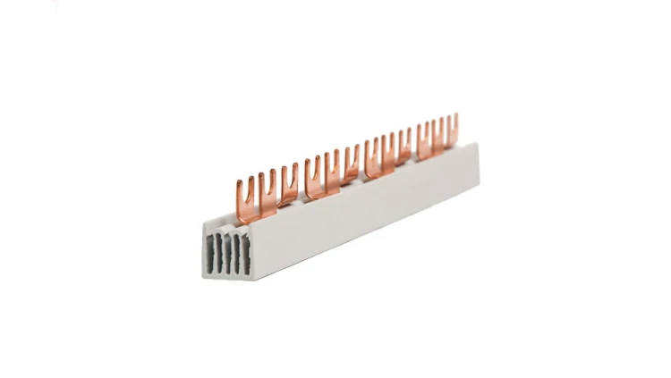 Szyna łączeniowa 3P 63A 10mm2 widełkowa (12 mod.) 3F S-12/10W