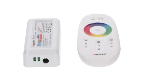 Sterownik MiLight RGBW 12-24V 6/10A + pilot RF FUT027 kpl.