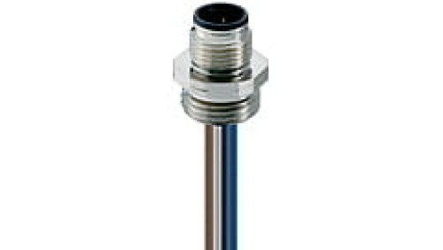 Złącze panelowe FIXCON/M12 3-PINowe męskie do montażu przedniego RSFM 3/0,5 M