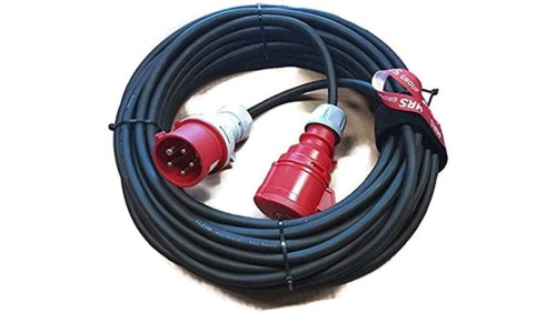 Kabel przedłużacz siłowy 32A/32A 5x4 50m 233250