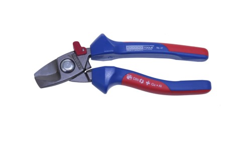 W47 Obcinak nożyce do przewodów kabli 50mm2 / Nożyce do kabli fi:18 mm / Made in Germany / 53000047