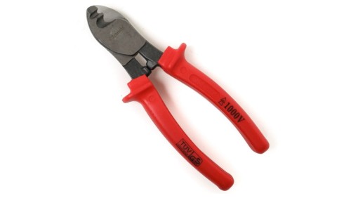 Szczypce tnące do kabli 160mm izolowane Schmith