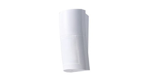 szerokokątna zewnętrzna czujka PIR wysokiego/niskiego montażu zasilana bateryjnie Zasięg 12m x 120o stopni