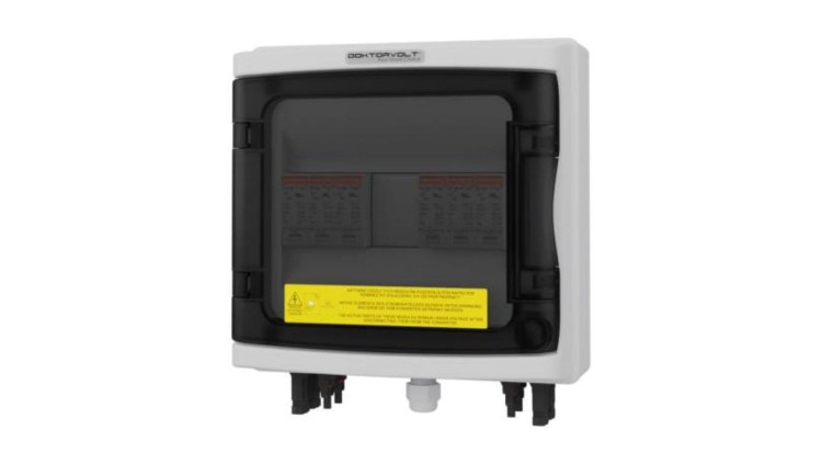 Rozdzielnica PV Fotowoltaiczna Solarna 2-Stringowa DC 1000V T2 Mersen Doktorvolt 4449