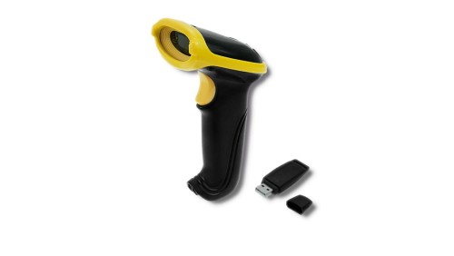 Qoltec Bezprzewodowy skaner czytnik kodów kreskowych 1D EAN USB 2.4G