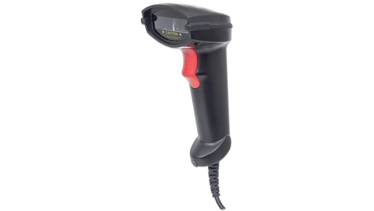 Skaner kodów kreskowych Laserowy 1D Zasięg 300Mm USB 177429