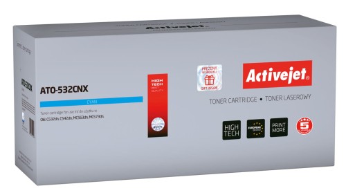 Toner Activejet ATO-532CNX (zamiennik OKI 46490607 Supreme 6000 stron niebieski)