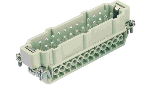 Złącze HAN prosotkątne męskie 24-PIN 16A 90V 9360242601