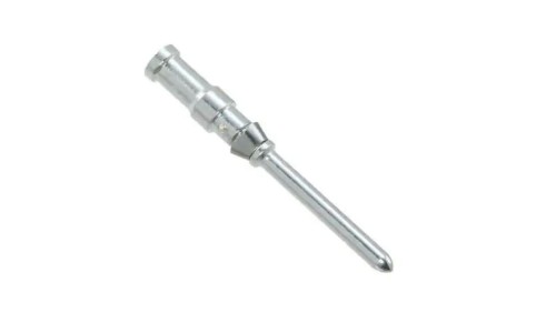 Styk HDC męski srebrzony na przewód 0,5mm T2020001005-000