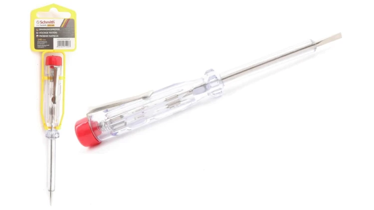 Próbnik napięcia tester prądu 140mm (norma ISO i VDE) - Schmith