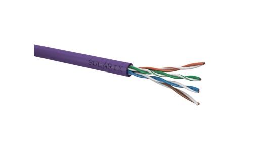 Kabel instalacyjny Solarix CAT5E UTP LSOH Dca s1 d2 a1 1000m/szpula SXKD-5E-UTP-LSOH