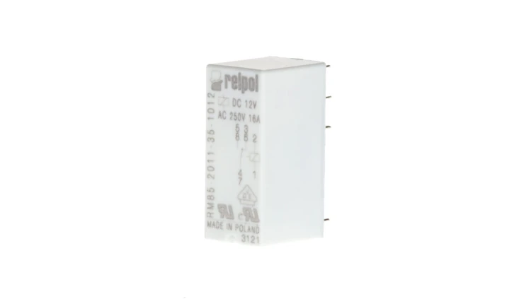Przekaźnik miniaturowy 1P 12V DC PCB AgNi RM85-2011-35-1012 600020