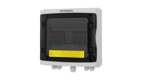 Rozdzielnica PV Fotowoltaiczna Solarna 2-Stringowa DC 1000V T1 T2 PG Doktorvolt 4470