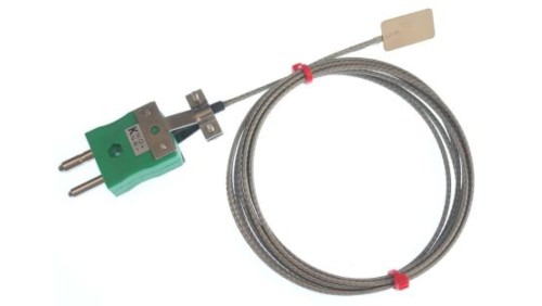 Termopara typ K do +350C 25mm kabel 2m IEC