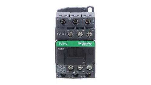 TeSys Deca Stycznik mocy 9A 3P 42V AC 1Z 1R LC1D09D7