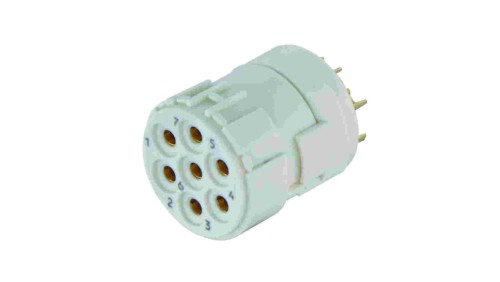 Złącze okrągłe M23 żeńskie 7-PIN 300V 9151072702