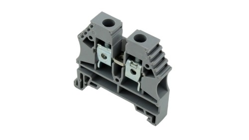 Złączka szynowa 2-przewodowa 10mm2 szara ER10GREY