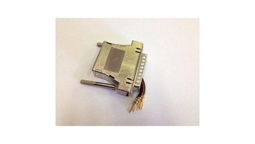 Adapter D-SUB25M/RJ45 metalowy , I-MA251MET, 201230