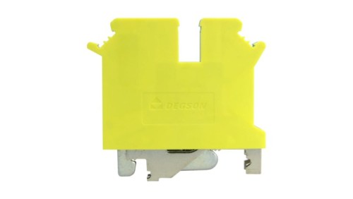 Złączka szynowa żółto-zielona PE śrubowa 2,5mm2 3-przewodowa 1P 3473