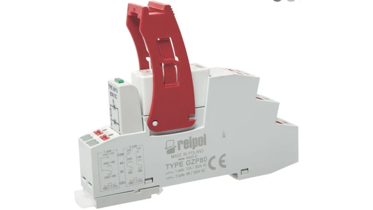 Przekaźnik interfejsowy Push-in 2P 8A 24V AC AgNi PI84-024AC-M91G-PS-2012 864834
