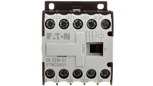 Stycznik mocy 6A 3P 24V AC 0Z 1R DILEEM-01(24V50/60HZ) 051621