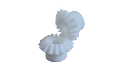 Przekładnia stożkowa, zęby: 16, Skośne, skok: 2mm, kąt: 20, otwór: 10mm