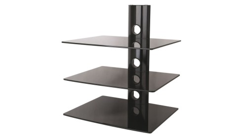 PÓŁKA ŚCIENNA potrójna DVD/TUNER 30KG D-51N ART OEM