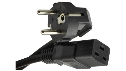 Kabel zasilający 230V 16A z gn. IEC320 C19 2m