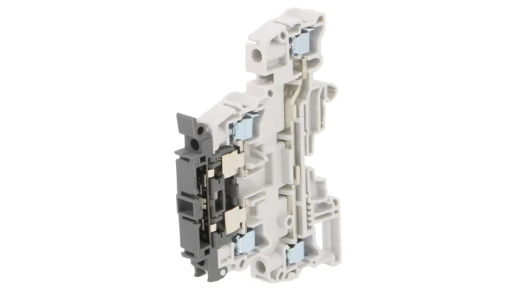 Zacisk rozgałęźny szynowy SNK 0,2÷6mm2 drogi 2 zaciski 4 300V 1SNK508424R0000 (ZS4-D2-SF1-R3)