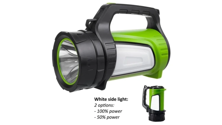 Latarka LED 3w1 Maclean funkcja powerbanku 3 tryby świecenia 5W XM-L-T6 Cold White 6500K 3,7V 4500mAh MCE345