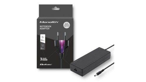 Qoltec Zasilacz desktopowy 120W 12V 10A 5.5*2.5 + kabel zasilający