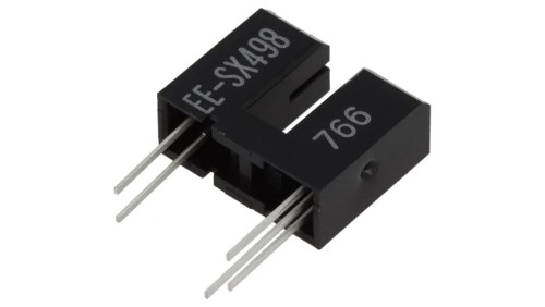 Czujnik fotoelektryczny nadajnik-odbiornik (szczelina) THT EE-SX498
