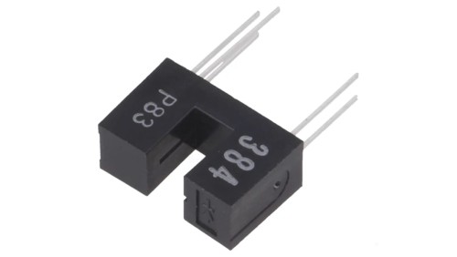 Czujnik fotoelektryczny nadajnik-odbiornik (szczelina) THT EE-SX384