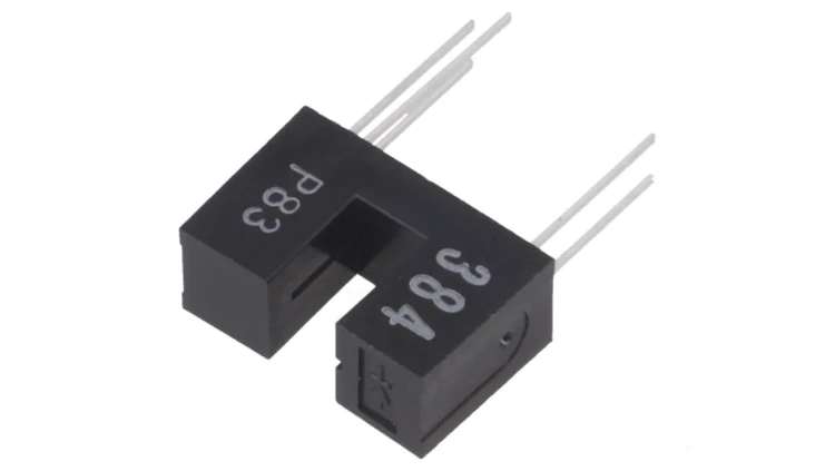 Czujnik fotoelektryczny nadajnik-odbiornik (szczelina) THT EE-SX384