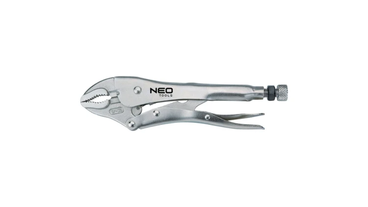 Szczypce zaciskowe uniwersalne 250mm okrągłe szczęki 01-216