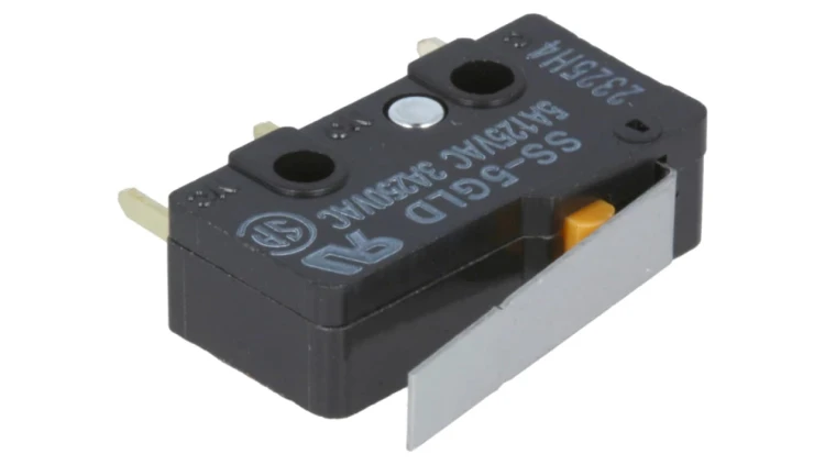 Mikroprzełącznik SNAP ACTION z dźwignią SPDT 5A/125VAC Poz 2 SS-5GLD