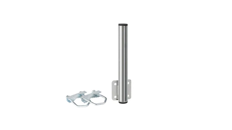 Uchwyt balkonowy 300mm, z cybantami M8, stal, ocynk Extralink C250