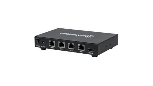 4-Portowy Extender HDMI 1080p Nadajnik po Skrętce Kat6 50m