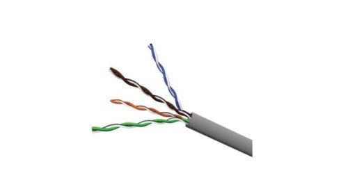 Kabel U/UTP Kategoria 5e, 4 pary, PVC, Szary CAA-00184 /305m/