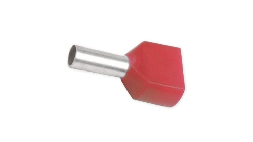Tulejka kablowa izolacyjna podwójna 2x10 mm² 100 sztuk