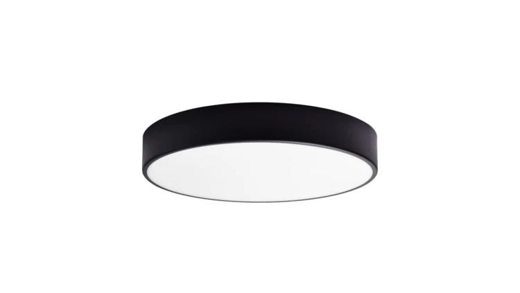 Oprawa MEGA 500, 4xE27, 4x40W, obudowa stalowa-czarna, klosz szklany-mleczny, IP20 MEGA 500 CZARNY