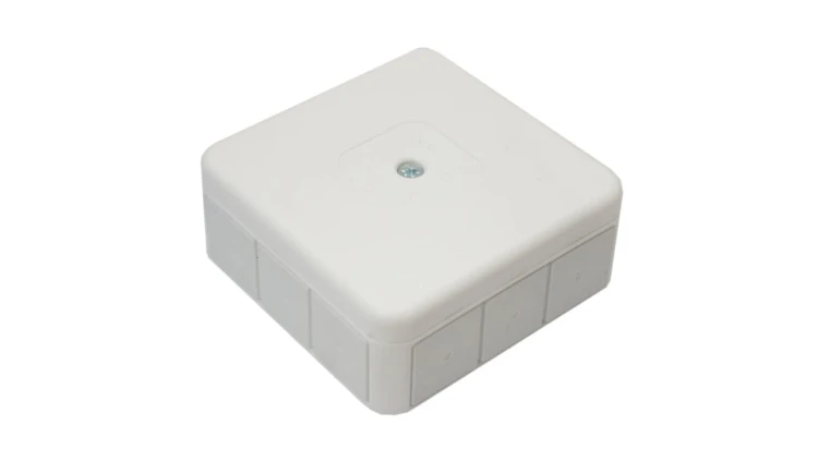 Puszka n/t instalacyjna 85x85x37 pusta biała 400V IP55 ViPlast 031-01