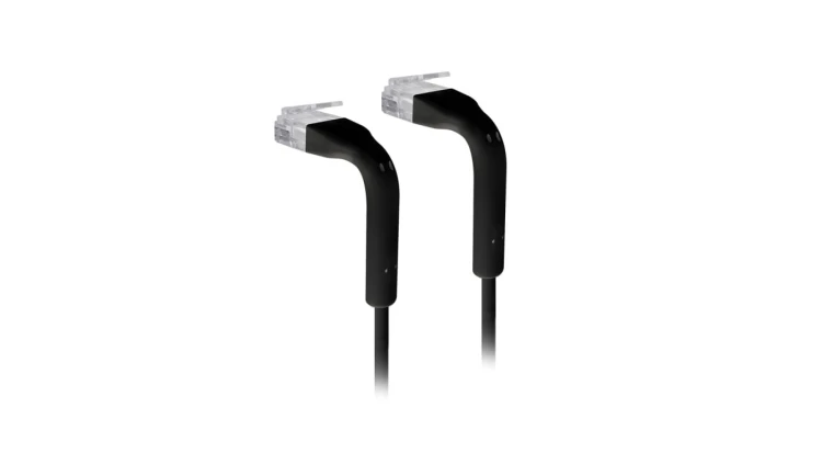 Kabel miedziany UniFi Cable, RJ45, 0,1m, Czarny Ubiquiti U-Cable-Patch-RJ45-BK