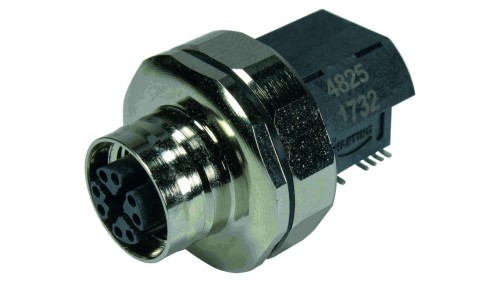 Złącze M12 żeńskie kątowe 8-PIN 57V 21033814827
