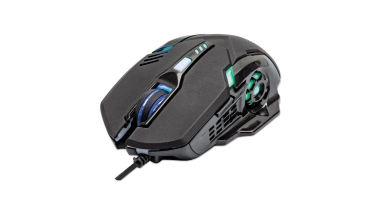 Gamingowa Mysz Optyczna USB 3200dpi z Podświetlaniem LED