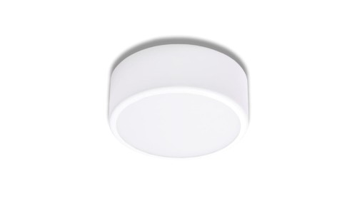 Oprawa MEGA 200, E27, 60W, obudowa stalowa-biała, klosz szklany-mleczny, IP20 MEGA 200 BIAŁA 1XE27