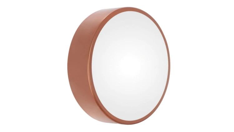 Oprawa MEGA 300, 2xE27, 2x40W, obudowa stalowa-miedziana, klosz szklany-mleczny, IP20 MEGA 300 MIEDŹ