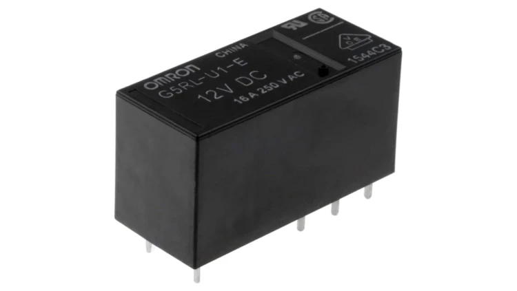 Przekaźnik elektromagnetyczny SPDT 16A/250VAC G5RL-U1-E-12DC
