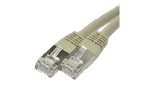Patchcord S/FTP kat.6 PiMF kabel sieciowy LAN 2x RJ45 linka szary 5m