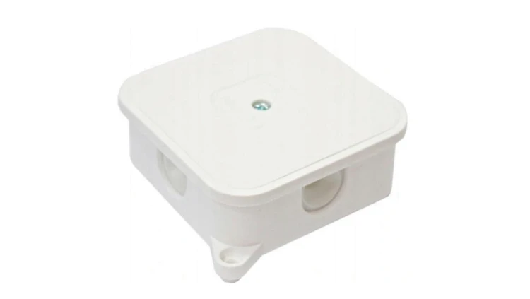 Puszka n/t instalacyjna 85x85x35 pusta biała 400V IP44 ViPlast 027-01